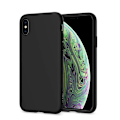 Miniatyrbillede 2 af 3: iPhone XR - Matt TPU Mjuk Skal - Svart Black