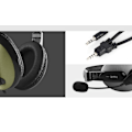 Pikkukuva 3 / 5: HAVIT Stereo sound 40mm langalliset kuulokkeet mikrofonilla - musta Stonegrey