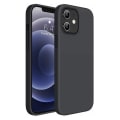 Miniatyrbillede 1 af 3: iPhone 12 Mini - Matt TPU Mjuk Skal - Svart Black
