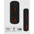 Pikkukuva 4 / 4: 10000Mah PD + QC USB-C pikalataus Forever Core Powerbank Black