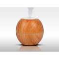 Miniatyrbillede 1 af 5: Luftfugter Aroma Diffuser 4 farver oplyst 130ml Lyst træ Light brown