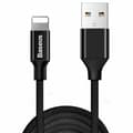 iPhone Snabbladdning Lightning kabel för iPhone / iPad - 300cm Svart