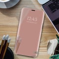 Miniatyrbild 4 av 4: Huawei P Smart 2021 - Smart Clear View Fodral - Rosa Rosa