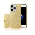 iPhone 16 Pro - 3in1 Glitter Elegant Mjuk Skal Guld Guld