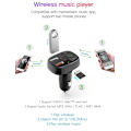 Pikkukuva 4 / 6: QC 3.0 Bluetooth FM Sändare MP3 2USB Billaddare Devia Black