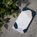 Miniatyrbillede 3 af 3: Samsung Galaxy A22 5G - Smart Trendy Mobilplånbok Girly Art Multicolor