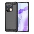 Pikkukuva 1 / 6: OnePlus 10 Pro - Joustava hiilikuitupehmeä TPU-suojus - musta Black