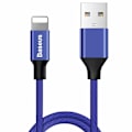 Pikkukuva 1 / 3: iPhone Snabbladdning Lightning kabel för iPhone / iPad - 120cm Blue