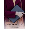 Pikkukuva 3 / 8: Universaali 7-8 tuuman tablet-kotelo Bluetooth-näppäimistöllä Black