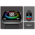 Miniatyrbillede 2 af 10: FOREVER Smartklocka Tiron SWM-300 Bluetooth-Samtal Med Extra Rem Amoled 1,96" Black