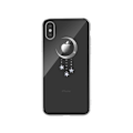 Miniatyrbillede 2 af 3: iPhone XS Max - DEVIA Meteor Crystal Case-TransparentSilver Transparent