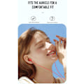Pikkukuva 2 / 4: In-Ear langalliset kuulokkeet mikrofonilla 3,5 mm iPhone Samsung Red Red
