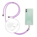 Miniatyrbillede 1 af 8: Universal Crossbody Nylon Patch Halsrem Snorreb til Mob Ice blue