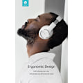 Pikkukuva 4 / 9: Devia Kintone Vikbara On-Ear 40mm Trådlösa Bluetooth 5.2 HD-hörlurar Blå Blue