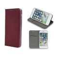 Pikkukuva 2 / 2: Huawei Y6 (2019) - Smart Magnetic Mobilplånbok - Vinröd Wine red