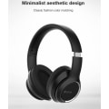 Pikkukuva 5 / 5: Devia Kintone Vikbara On-Ear 40mm rådlösa Bluetooth HD-hörlurar Black