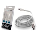 Miniatyrbillede 1 af 3: Forever Lightning-kabel til iPhone 5/5s/5c/iPad Mini White