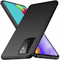 Pikkukuva 2 / 3: Samsung Galaxy A04s - Matt TPU Mjuk Skal - Svart Black