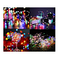 Pikkukuva 2 / 6: 10m RGB Tråd LED-strip,  100 LEDs MultiFärg Multicolor