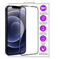 Miniatyrbild 1 av 3: 2-Pack iPhone 16 Pro Max - Anti-Shock 9D Ceramic Härdat Glas Transparent