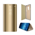 Miniatyrbillede 1 af 5: Huawei P40 - Smart Clear View Taske - Guld Gold
