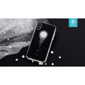 Pikkukuva 2 / 2: iPhone XS Max - DEVIA Angel Tears Series Skal - Svart Transparent