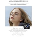 Miniatyrbillede 3 af 7: TWS Bluetooth V5.0 Trådlös Hörlurar DEVIA JOY Game - Svart Black