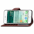 Pikkukuva 2 / 3: iPhone 7/8 - Löf Flip Case Mobiililompakko - ruskea Brown