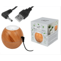 Miniatyrbillede 5 af 5: Luftfugter Aroma Diffuser 4 farver oplyst 130ml Lyst træ Light brown