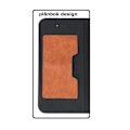 Miniatyrbillede 2 af 2: iPhone X / XS - Smart Retro Flip Case Mobilplånbok - Svart Black