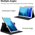 Pikkukuva 3 / 3: Samsung Galaxy Tab A7 Lite 8,7" kotelo 360° kääntyvä - musta Black