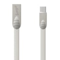 Miniatyrbillede 2 af 2: Beeyo USB-C 2Amp fladt kabel til smartphones - 100cm White