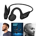 Miniatyrbild 1 av 6: Devia Kintone Bluetooth Bone Conduction Sports Trådlös hörlurar Svart
