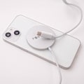 Miniatyrbillede 2 af 6: 15W MagSafe-kompatibel trådløs oplader Hurtigopladning FOR EVIGT Grey