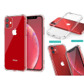 Miniatyrbild 2 av 5: iPhone 11 Pro - Bumper Extra Stöttåligt Slim Mjuk Skal Transparent