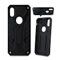 Miniatyrbillede 1 af 4: Samsung Galaxy M20 - Defender Skydd Skal med Stativ  - Svart Black