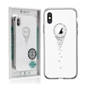 Miniatyrbillede 1 af 4: iPhone XR - DEVIA Angel Tears Series TPU Skal - Vit Transparent
