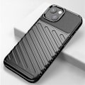 Miniatyrbillede 5 af 7: iPhone 13 - Thunder Flexible Rugged Slim Skal  - Svart Black