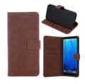 iPhone 13 Pro - Smart Velvet Mobilplånbok - Brun Brun