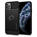 Pikkukuva 1 / 5: iPhone 12 PRO MAX - SPIGEN Rugged Armor Skal - Mattsvart Black