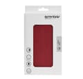 Miniatyrbillede 2 af 2: iPhone 13 Pro - Essentials Äkta läder 2-i-1 Löstagbart Plånboksfodral Röd Red