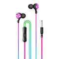Pikkukuva 1 / 3: In-Ear Rainbow Hörlurar med mikrofon 3,5mm iPhone, Samsung Multicolor