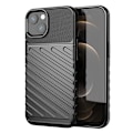 Miniatyrbillede 1 af 7: iPhone 13 - Thunder Flexible Rugged Slim Skal  - Svart Black