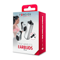 Pikkukuva 2 / 5: FOREVER TWE-200 TRUE langattomat Bluetooth-kuulokkeet latauskotelolla Silver