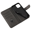 Pikkukuva 3 / 3: iPhone 13 Pro Max - Book Case Fodral Mobilplånbok Svart Black