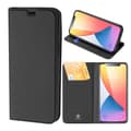 iPhone 12 PRO MAX - DUX DUCIS SkinPro Mobilplånbok - Svart Black