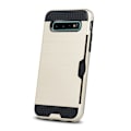 Pikkukuva 2 / 3: Samsung Galaxy S10 Plus - Defender Kort Fodral - Guld Gold