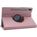 Miniatyrbild 2 av 2: Samsung Galaxy Tab S8 / S8 5G 11" -Fodral 360° Roterbar Rosaguld Rosa guld