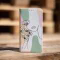Miniatyrbild 3 av 3: Samsung Galaxy A22 5G - Smart Trendy Mobilplånbok Girly Art multifärg