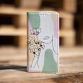 Miniatyrbillede 3 af 3: Samsung Galaxy A22 5G - Smart Trendy Mobilplånbok Girly Art Multicolor